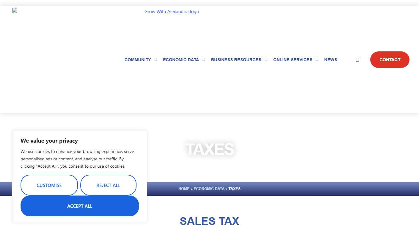 Taxes - Grow with Alexandria Louisiana - Alexandria, LA